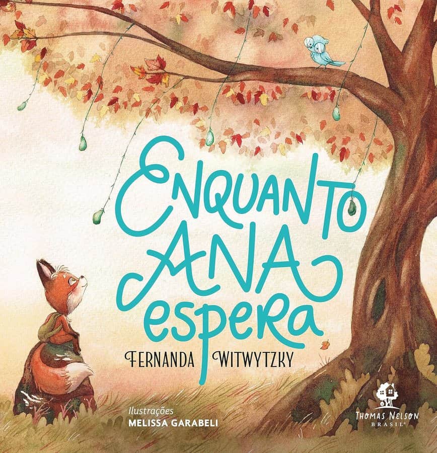 Original Humanevi thematic illustration inspired by Enquanto Ana espera; not the official cover.
