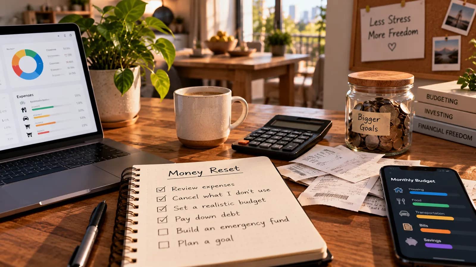 A Simple Money Reset for When Your Finances Feel Messy