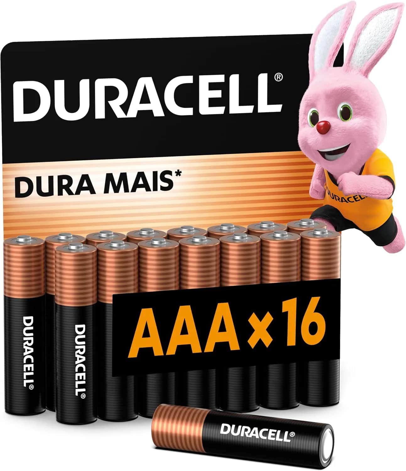 Duracell AAA alkaline battery, 16-pack