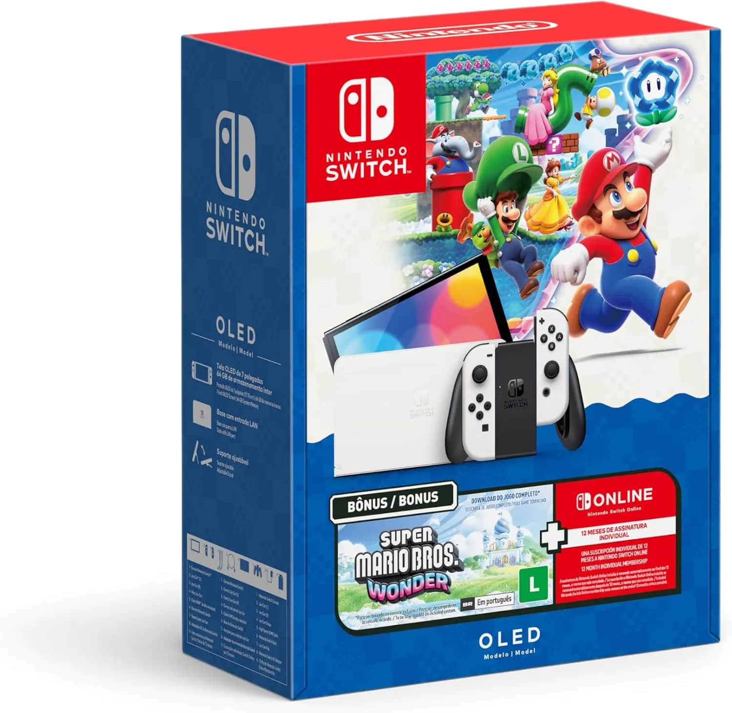 Nintendo Switch OLED + Super Mario Bros. Wonder