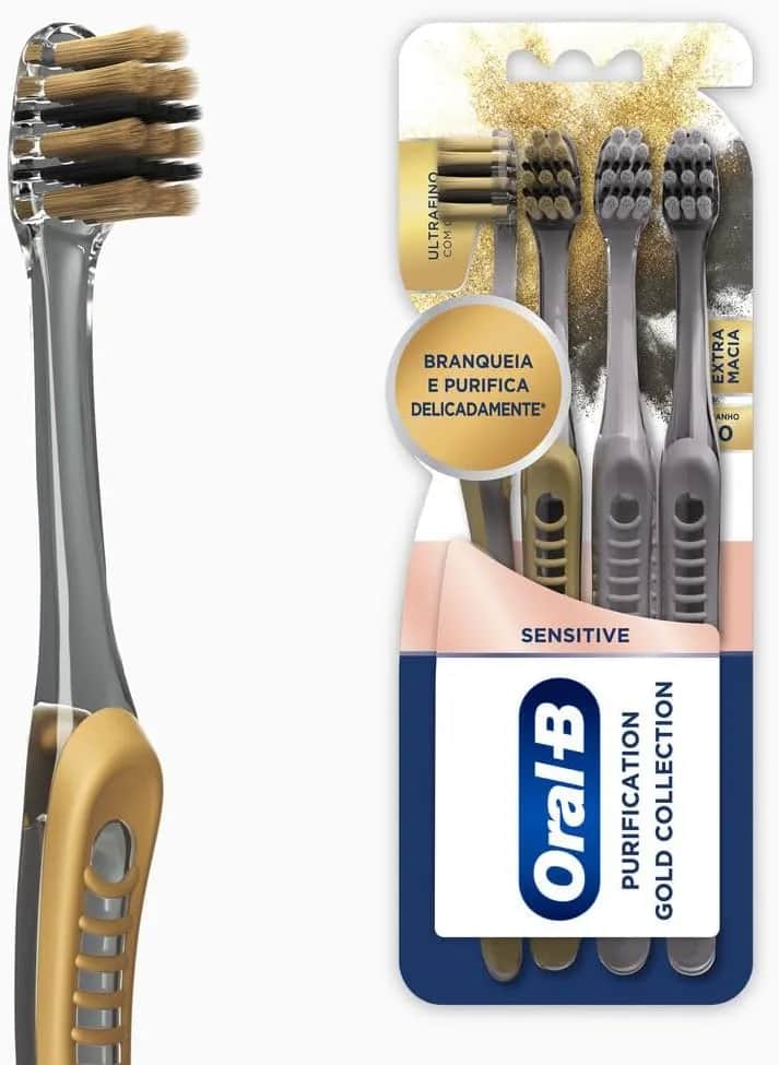 Oral-B Sensitive Purification toothbrush, 4-pack