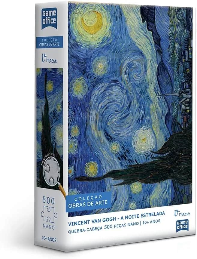 The Starry Night 500-piece jigsaw puzzle (Toyster)