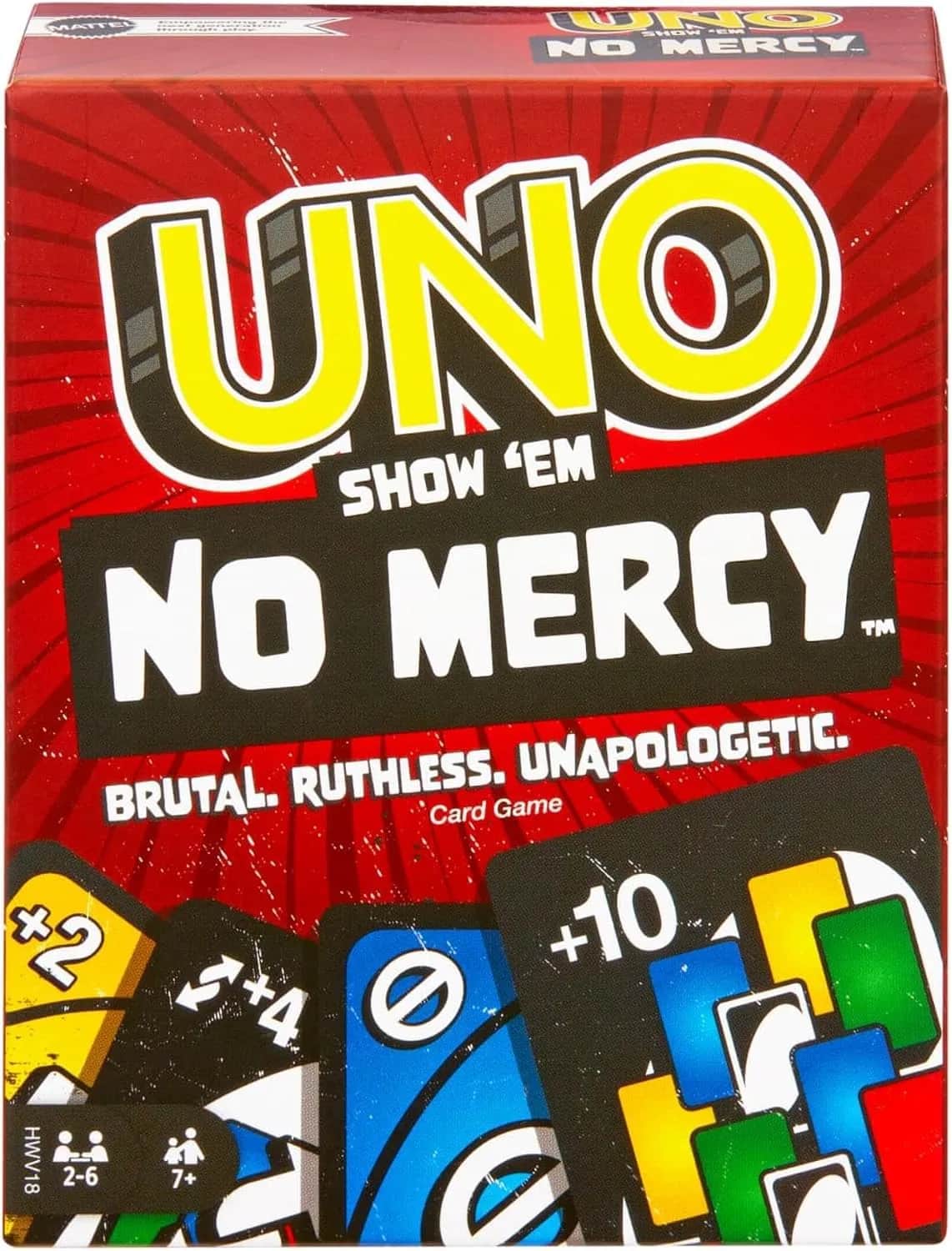 UNO No Mercy card game