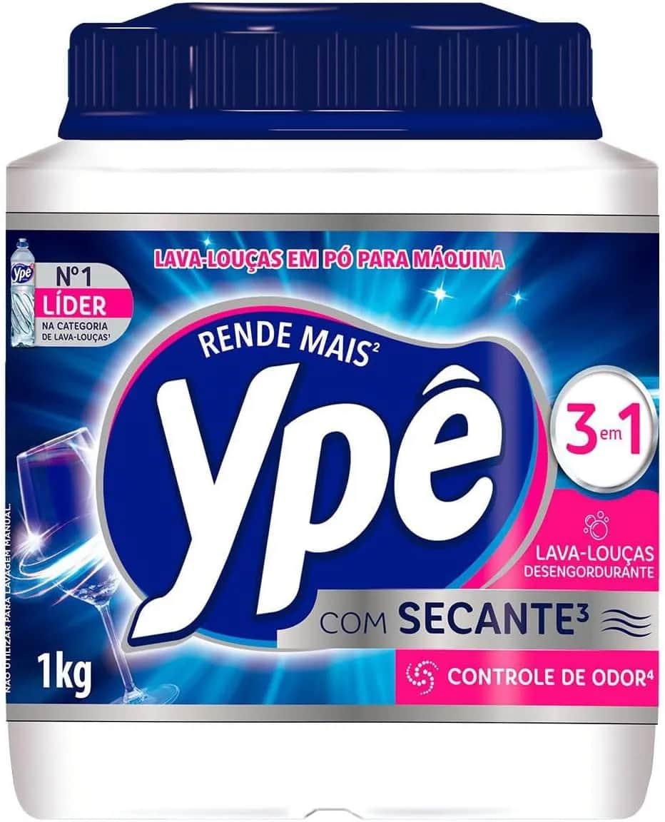 Ypê dishwasher detergent powder 1 kg