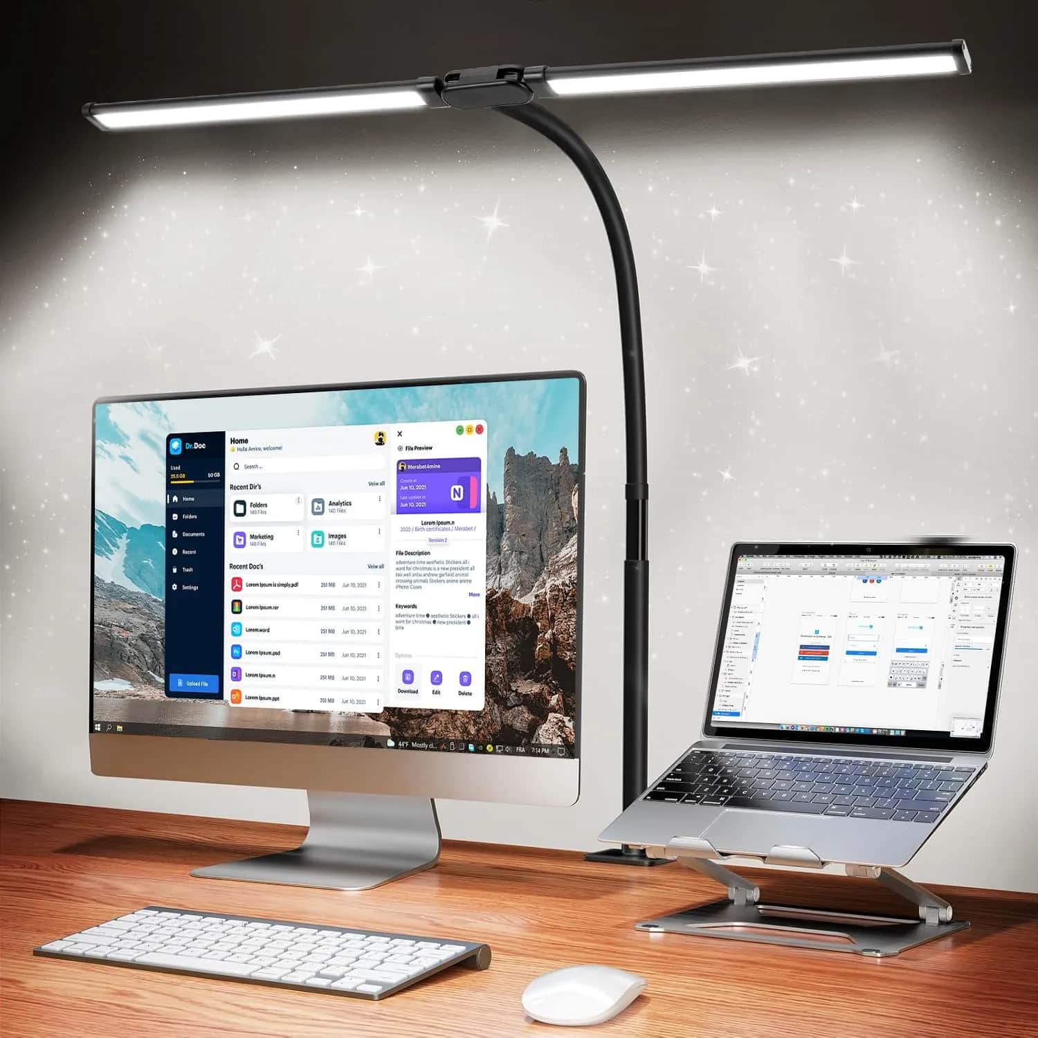 Dimmable LED Desk Lamp