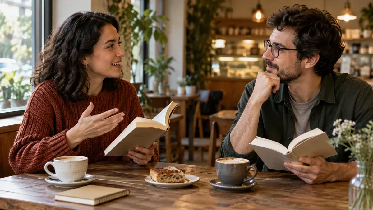 Un club de lectura de dos personas: guion del primer encuentro