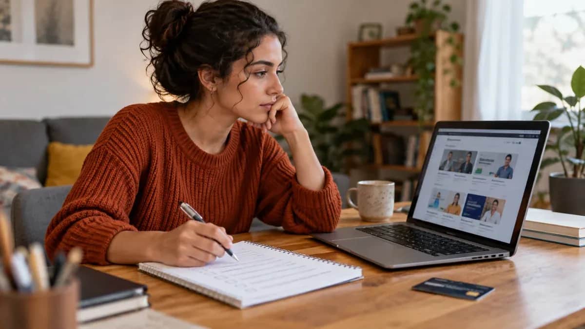 Lista de verificación para elegir un curso en línea sin desperdiciar dinero
