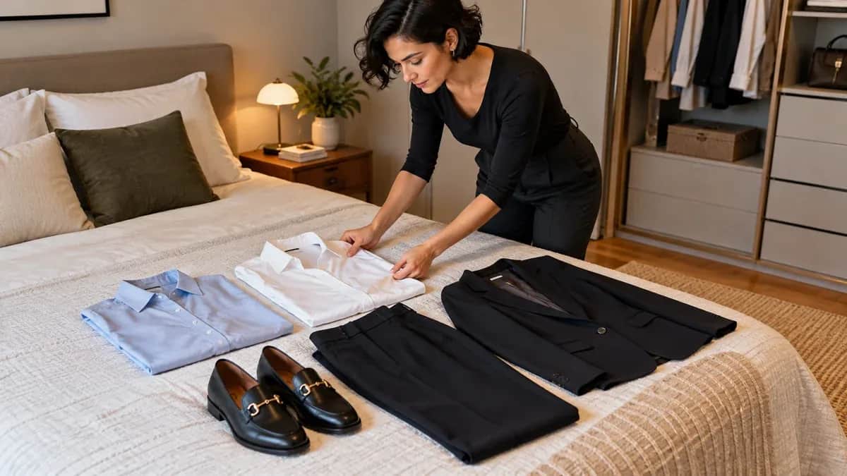 How to put together work outfits with few pieces