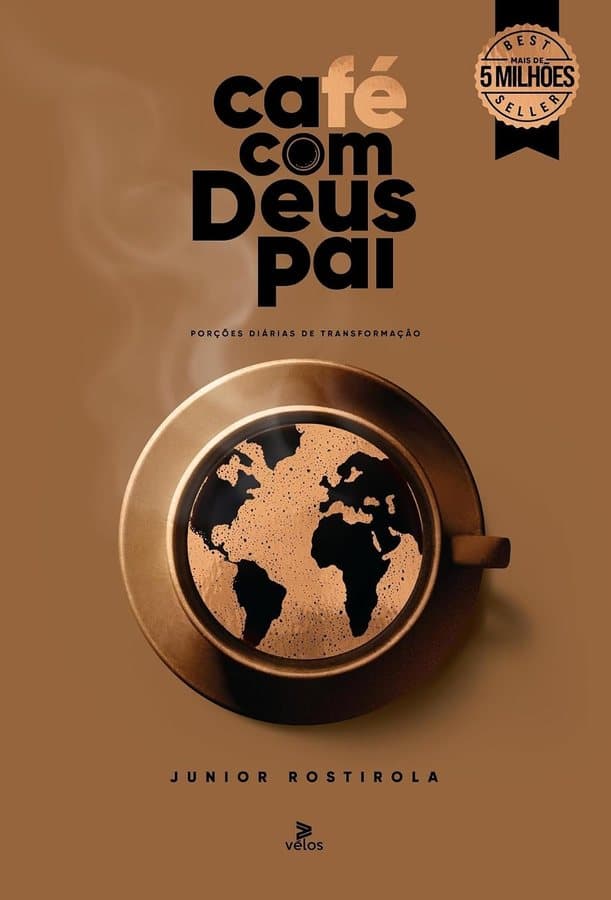 Ilustración temática original de Humanevi inspirada en Café com Deus Pai 2025: Porções Diárias de Transformação; no es la portada oficial.
