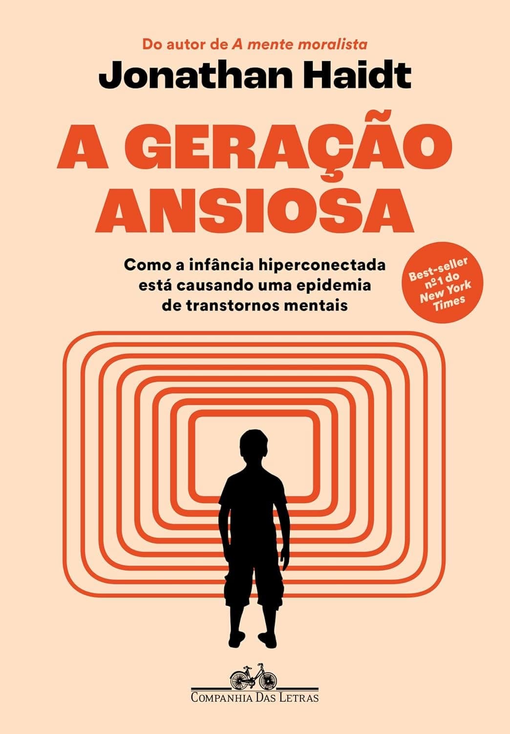 Portada del libro A geração ansiosa