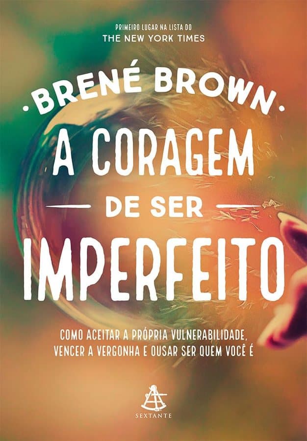 Ilustración temática original de Humanevi inspirada en A coragem de ser imperfeito: Como aceitar a própria vulnerabilidade, vencer a vergonha e ousar ser quem você é; no es la portada oficial.