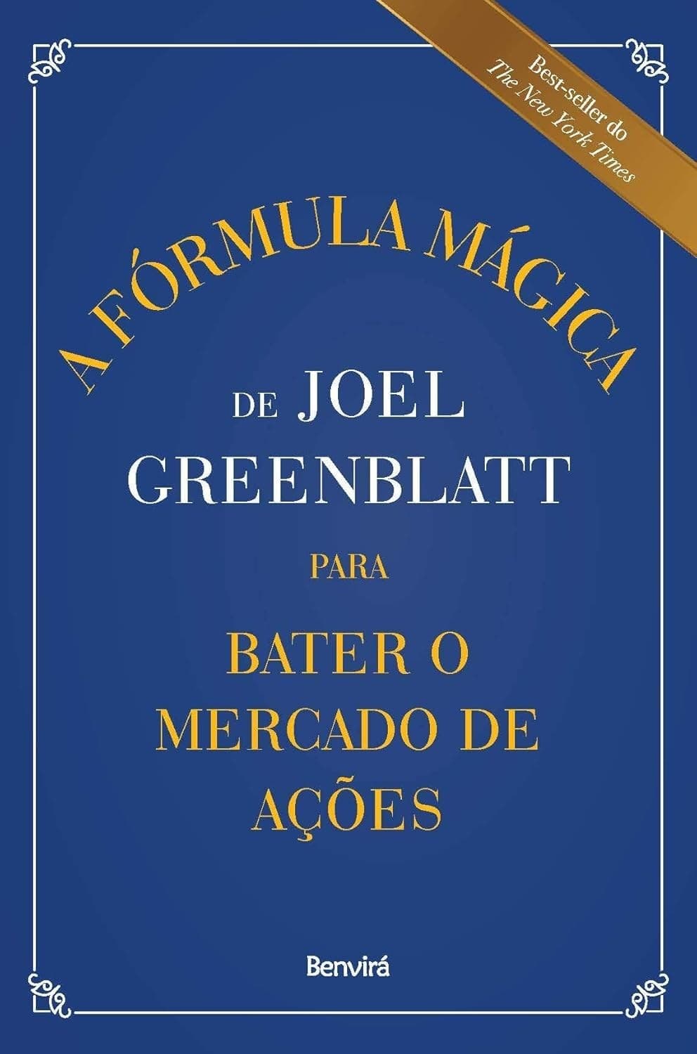 Portada del libro A fórmula mágica de Joel Greenblatt para bater o mercado