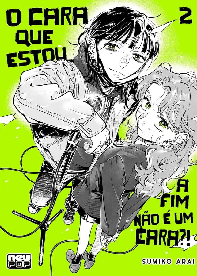 Ilustración temática original de Humanevi inspirada en O cara que estou a fim não é um cara?! - Volume 2; no es la portada oficial.