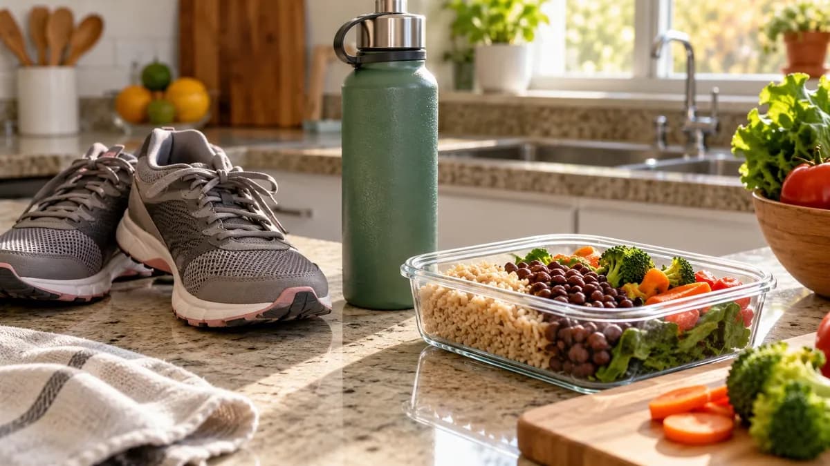 Lista práctica para Ejercicio y alimentación equilibrada