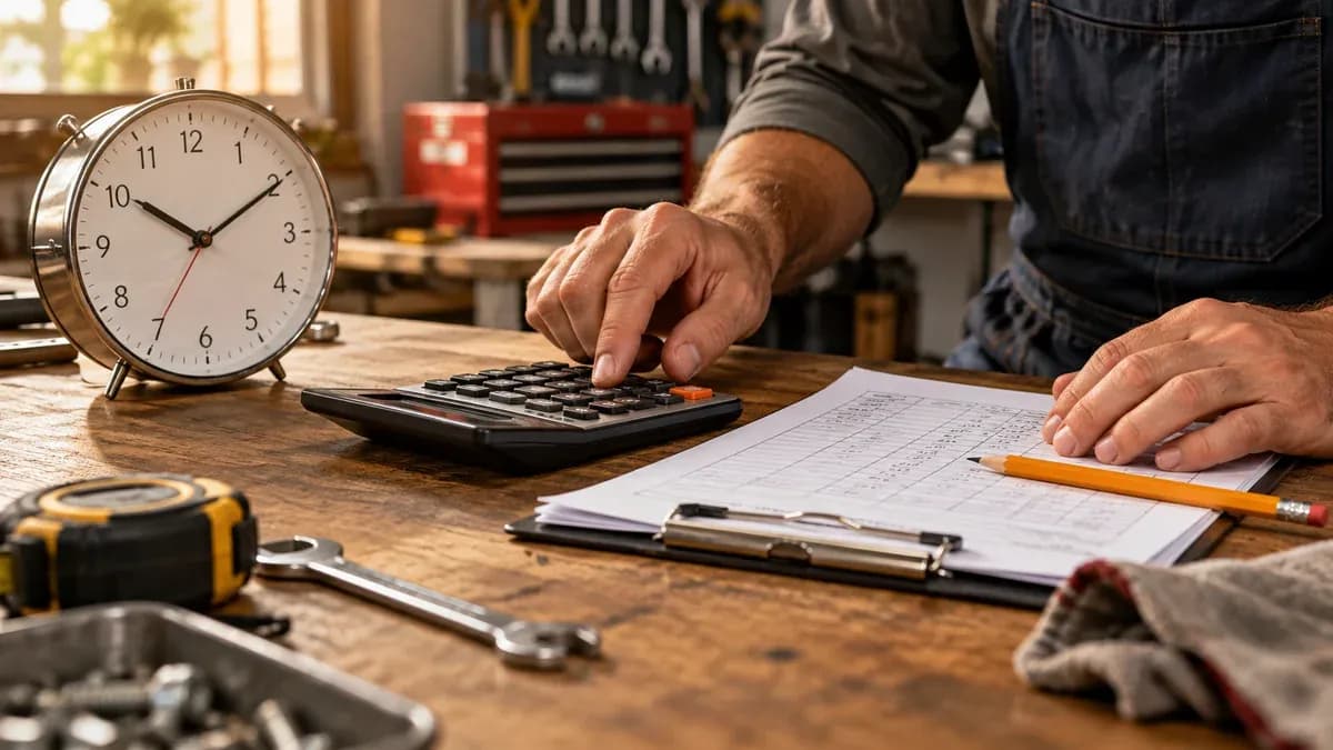 How to calculate the value of an hour of work