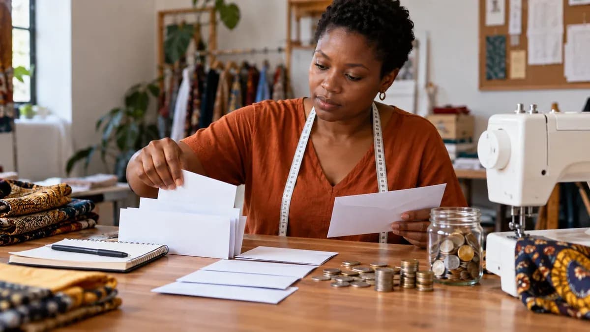 What changes in an emergency fund for variable income?