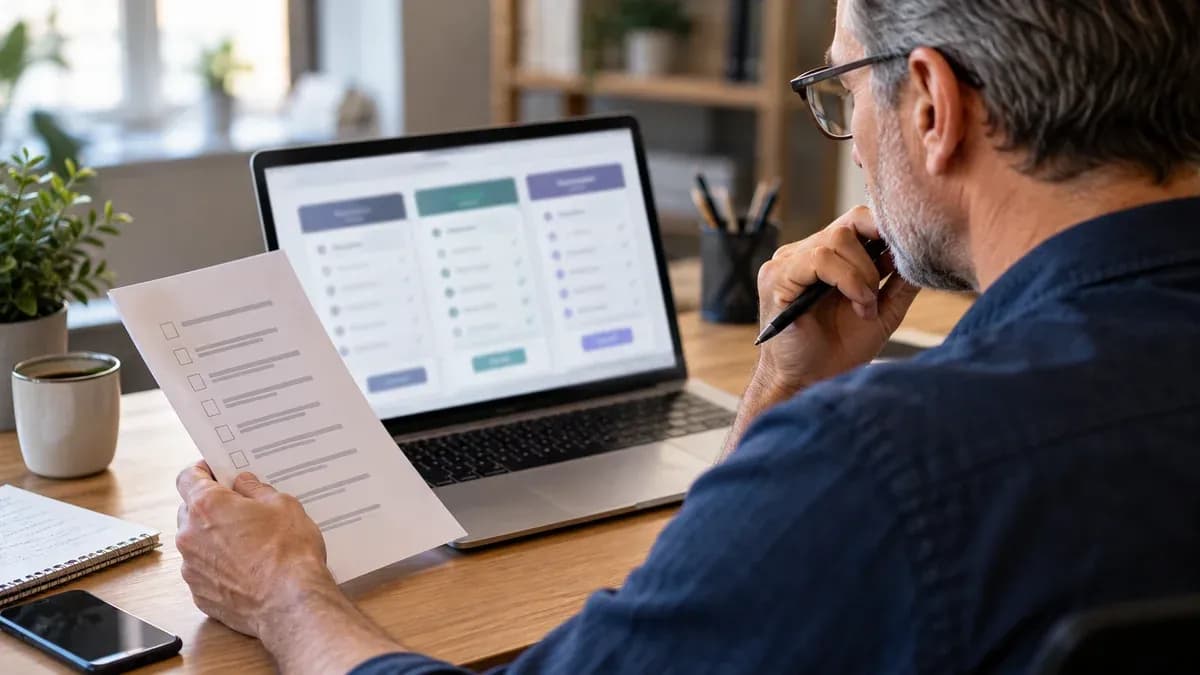 Checklist for evaluating a subscription-based sales tool