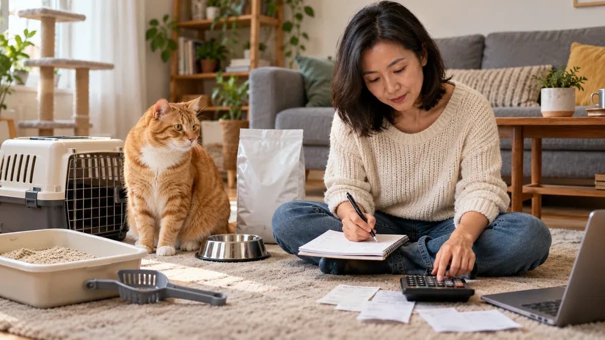 How much does it cost to have a cat in the first year?