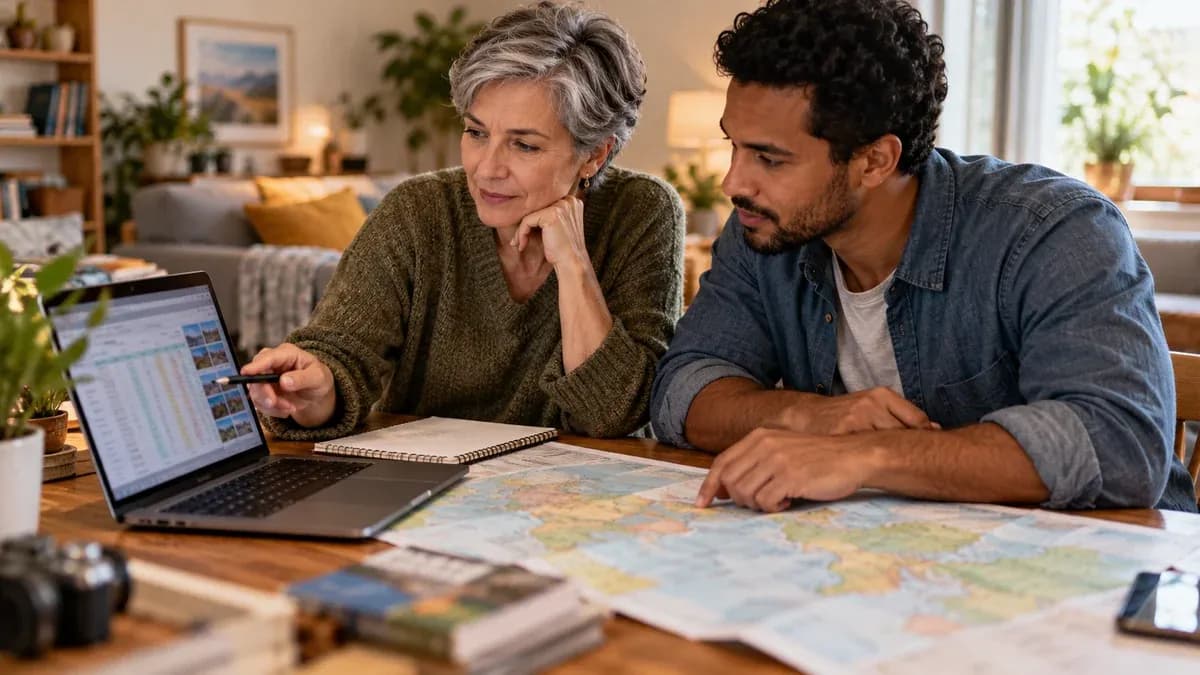 How to use spreadsheets and calculators to compare destinations