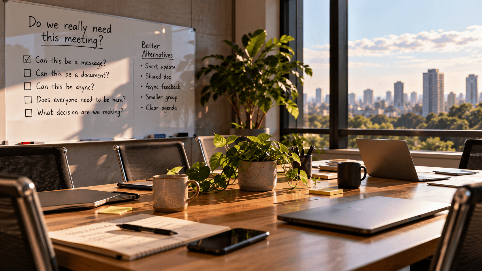 Not Every Meeting Needs to Exist