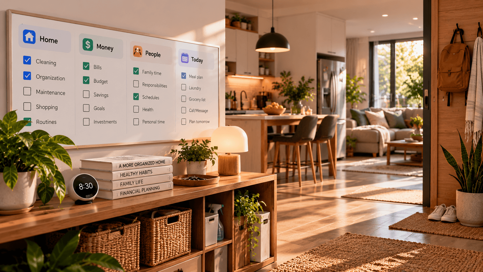 Sua casa é um sistema, não uma coleção de tarefas