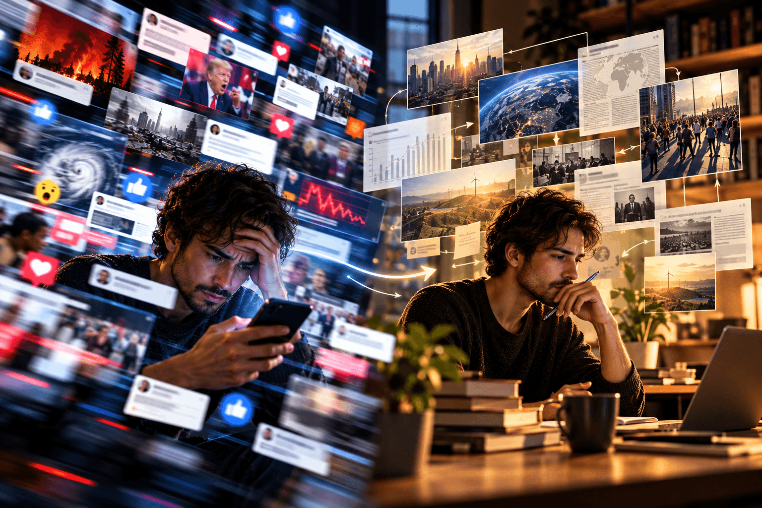 El contexto importa más con información acelerada