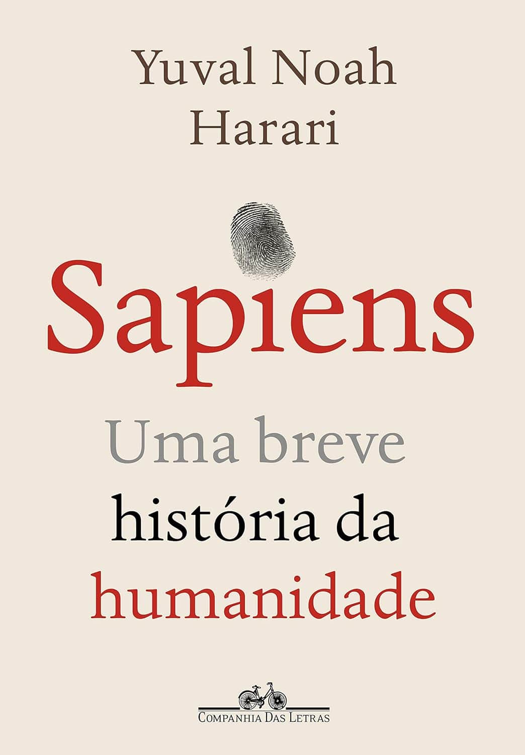 Portada del libro Sapiens: De Animales a Dioses, de Yuval Noah Harari.