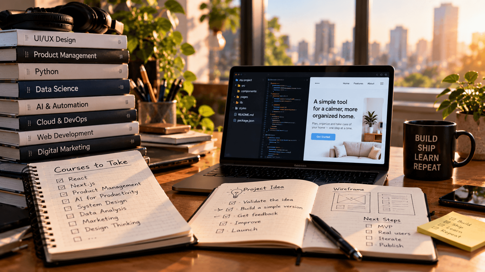 Stop Collecting Courses and Start Building Projects