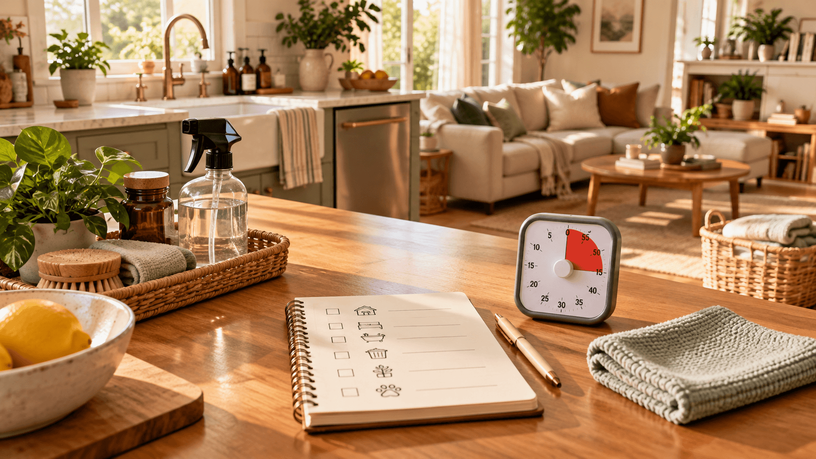 How to Run a 15-Minute Weekly Home Reset